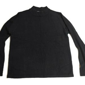 Stephanie Andrews Black Long Sleeve Size Large